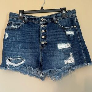 KanCan Buttonfly Shorts